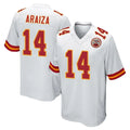 Elroe KC.Chiefs #14 Matt Araiza Player White Home Game Stitched Jerseys