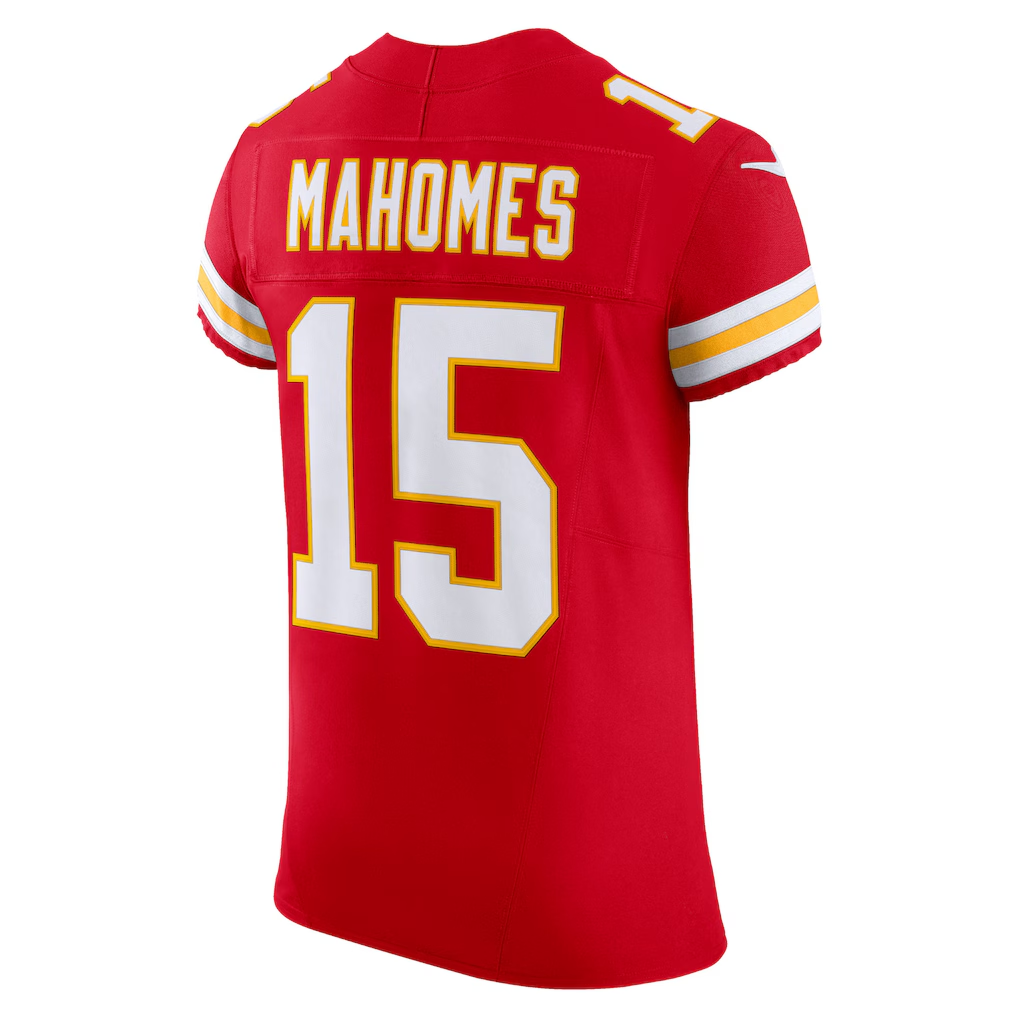 Elroe KC.Chiefs #15 Patrick Mahomes Red Team Vapor F.U.S.E. Elite Stitched Jerseys