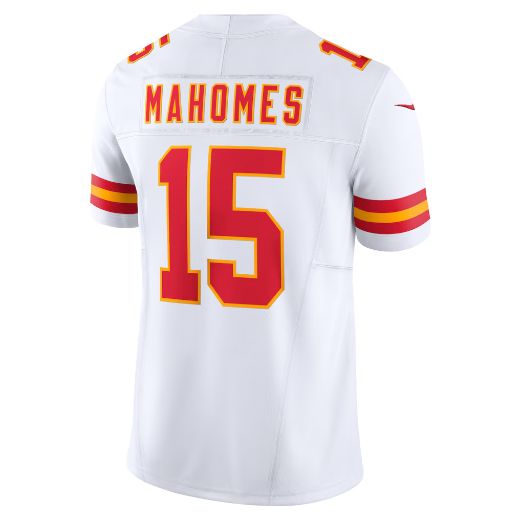 Elroe KC.Chiefs #15 Patrick Mahomes White Vapor F.U.S.E. Limited Stitched Jerseys