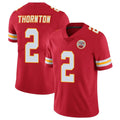 Elroe KC.Chiefs #2 Tyquan Thornton Player Red Limited Vapor Untouchable Home Game Stitched Jerseys