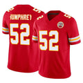 Elroe KC.Chiefs #52 Creed Humphrey Player Red Limited Vapor F.U.S.E. Home Game Stitched Jerseys