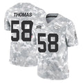 Elroe KC.Chiefs #58 Derrick Thomas Player Arctic Camo Salute To Service Limited Game Stitched Jerseys