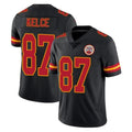 Elroe KC.Chiefs #87 Travis Kelce Player Black Limited Vapor Untouchable Home Game Stitched Jerseys