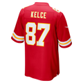 Elroe KC.Chiefs #87 Travis Kelce Red Game Stitched Jerseys