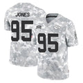 Elroe KC.Chiefs #95 Chris Jones Player Arctic Camo Salute To Service Limited Game Stitched Jerseys