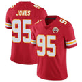 Elroe KC.Chiefs #95 Chris Jones Player Red Limited Vapor Untouchable Home Game Stitched Jerseys