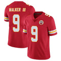 Elroe KC.Chiefs #9 Kenneth Walker III Player Red Limited Vapor Untouchable Home Game Stitched Jerseys