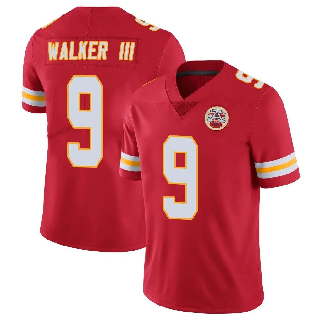 Elroe KC.Chiefs #9 Kenneth Walker III Player Red Limited Vapor Untouchable Home Game Stitched Jerseys