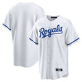 Elroe KC.Royals Player White Home Game Blank Player Stitched Jerseys