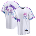 Elroe KC.Royals #14 Jac Caglianone Player White 2026 City Connect Limited Home Stitched Jerseys