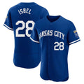 Elroe KC.Royals #28 Kyle Isbel Player Royal City Connect Limited Elite Home Game Stitched Jerseys