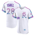 Elroe KC.Royals #28 Kyle Isbel Player White 2026 City Connect Limited Elite Home Stitched Jerseys