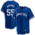 Elroe KC.Royals #55 Cole Ragans Player Royal Game Home Stitched Jerseys