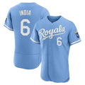 Elroe KC.Royals #6 Jonathan India Player Light Blue Alt Limited Elite Home Stitched Jerseys