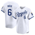 Elroe KC.Royals #6 Jonathan India Player White Alt Limited Home Stitched Jerseys