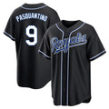 Elroe KC.Royals #9 Vinnie Pasquantino Player Black Carbon Fashion Home Game Stitched Jerseys