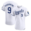 Elroe KC.Royals #9 Vinnie Pasquantino Player White Alt Limited Elite Home Stitched Jerseys