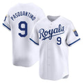 Elroe KC.Royals #9 Vinnie Pasquantino Player White Alt Limited Home Stitched Jerseys