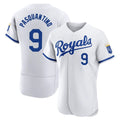 Elroe KC.Royals #9 Vinnie Pasquantino Player White Limited Elite Home Game Stitched Jerseys