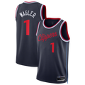 Elroe LA.Clippers #1 Keaton Wagler Navy Swingman Stitched Jerseys - Icon Edition