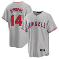 Elroe LA.Angels #14 Logan O'Hoppe Player Gray Home Game Stitched Jerseys