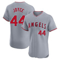Elroe LA.Angels #44 Ben Joyce Player Gray Home Limited Elite Stitched Jerseys