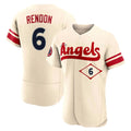 Elroe LA.Angels #6 Anthony Rendon Player Cream City Connect Limited ELite Home Stitched Jerseys