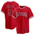 Elroe LA.Angels #9 Zach Neto Player Red Home Game Stitched Jerseys