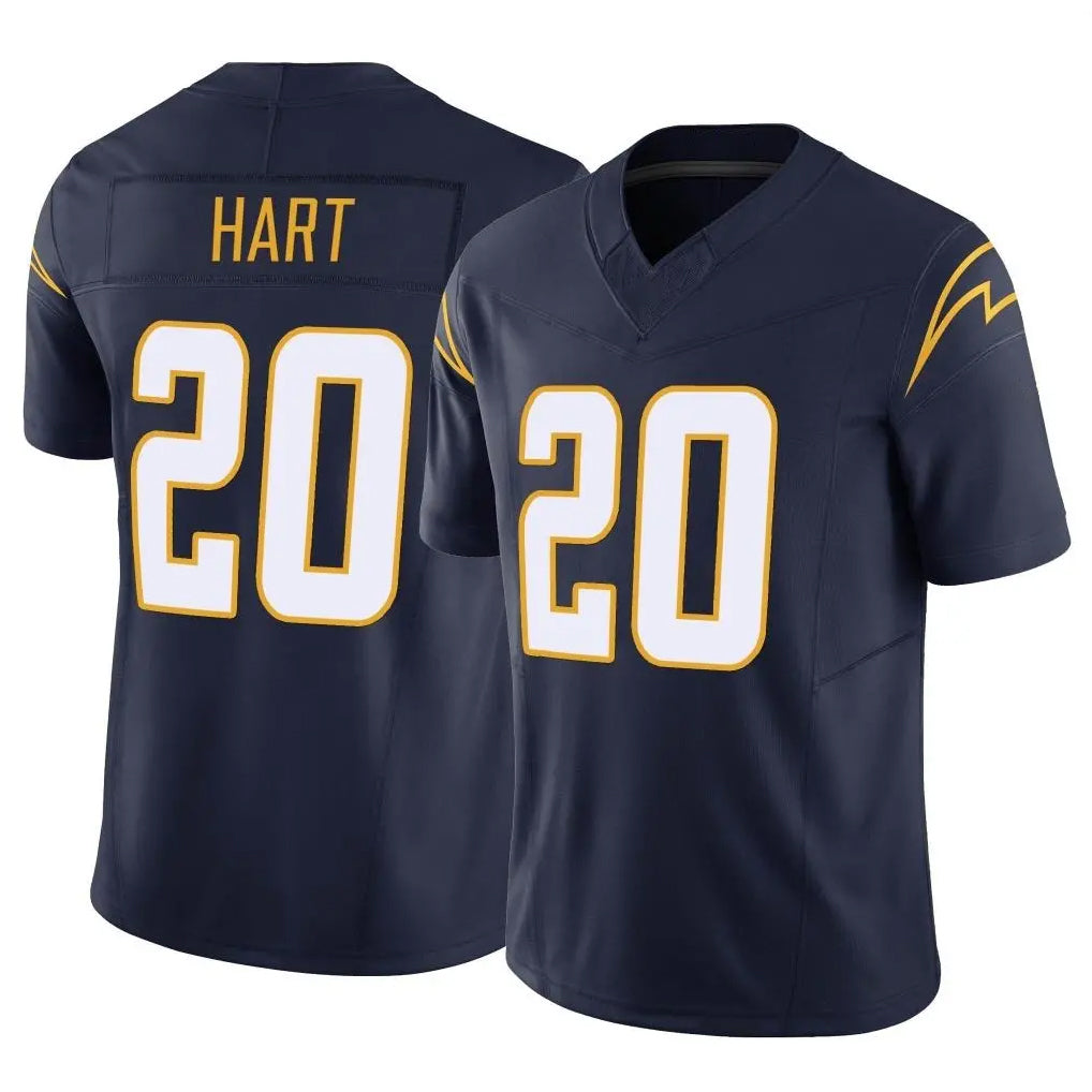 Elroe LA.Chargers #20 Cam Hart Player Navy Limited Vapor F.U.S.E. Home Game Stitched Jerseys