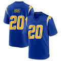 Elroe LA.Chargers #20 Cam Hart Player Royal Home Game Stitched Jerseys
