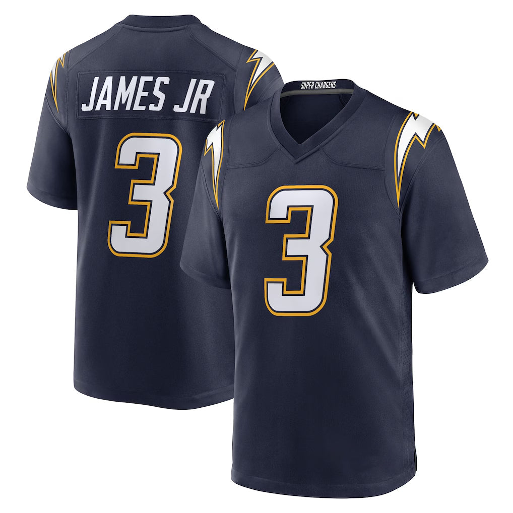 Elroe LA.Chargers #3 Derwin James Jr. Player Navy Alternate Home Game Stitched Jerseys