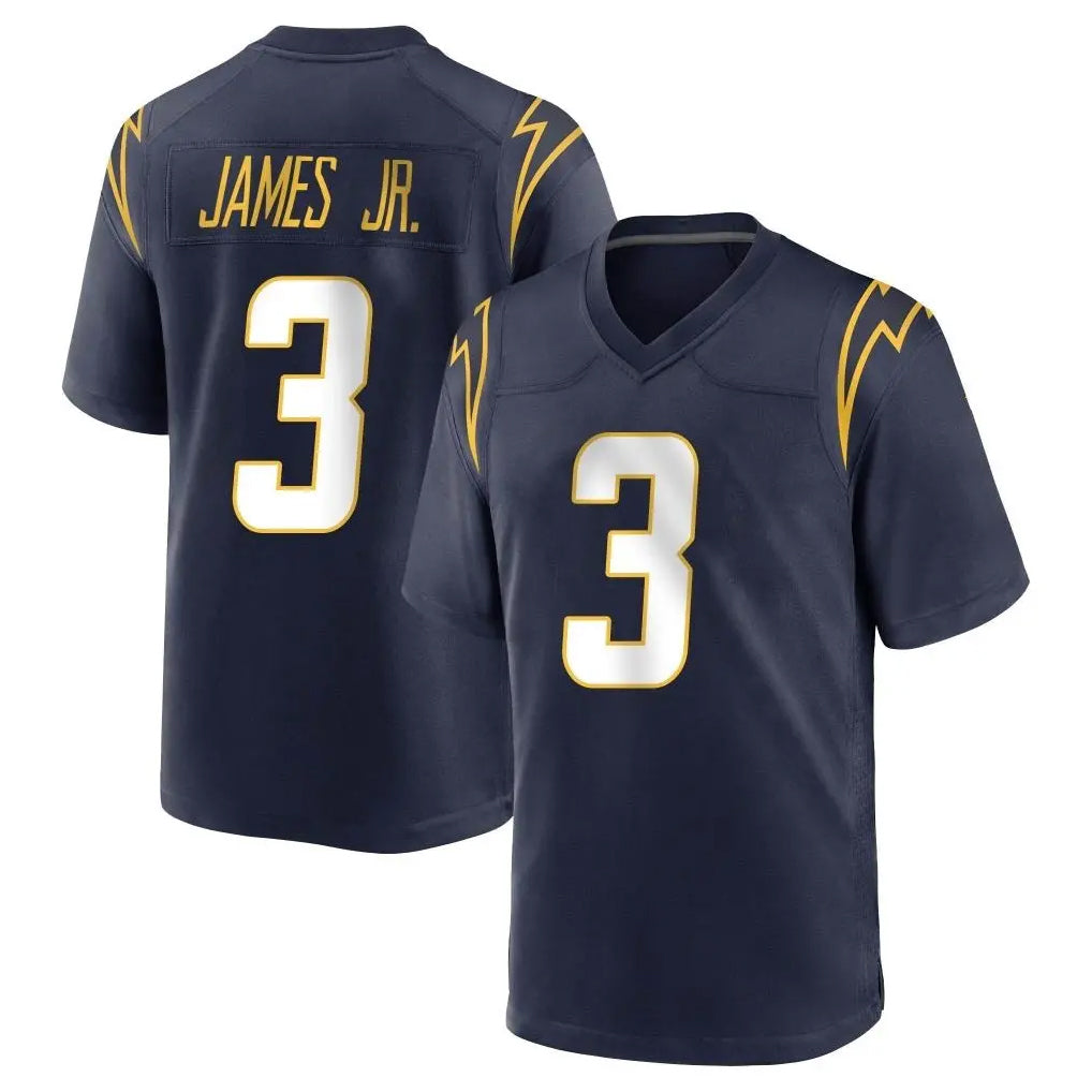Elroe LA.Chargers #3 Derwin James Jr. Player Navy Home Game Stitched Jerseys