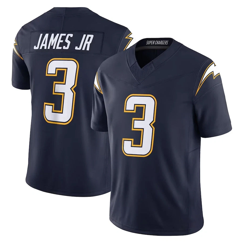 Elroe LA.Chargers #3 Derwin James Jr. Player Navy Vapor F.U.S.E. Limited Home Game Stitched Jerseys