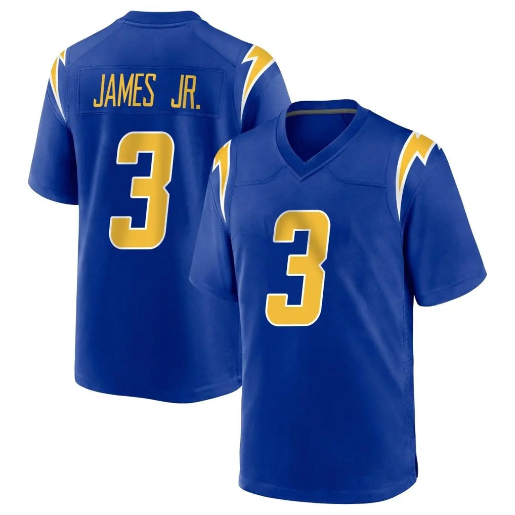 Elroe LA.Chargers #3 Derwin James Jr. Player Royal Home Game Stitched Jerseys