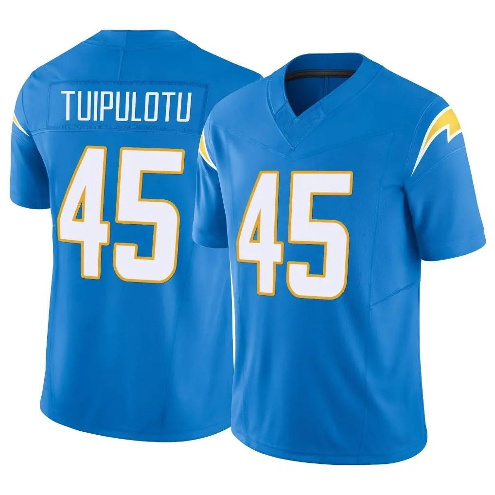 Elroe LA.Chargers #45 Tuli Tuipulotu Player Blue Limited Vapor F.U.S.E. Home Game Stitched Jerseys