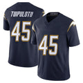 Elroe LA.Chargers #45 Tuli Tuipulotu Player Navy Vapor F.U.S.E. Limited Home Game Stitched Jerseys