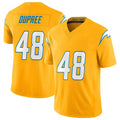 Elroe LA.Chargers #48 Bud Dupree Player Gold Limited Vapor F.U.S.E. Home Game Stitched Jerseys