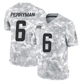 Elroe LA.Chargers #6 Denzel Perryman Player Arctic Camo Salute To Service Limited Game Stitched Jerseys