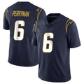 Elroe LA.Chargers #6 Denzel Perryman Player Navy Limited Vapor Untouchable Home Game Stitched Jerseys