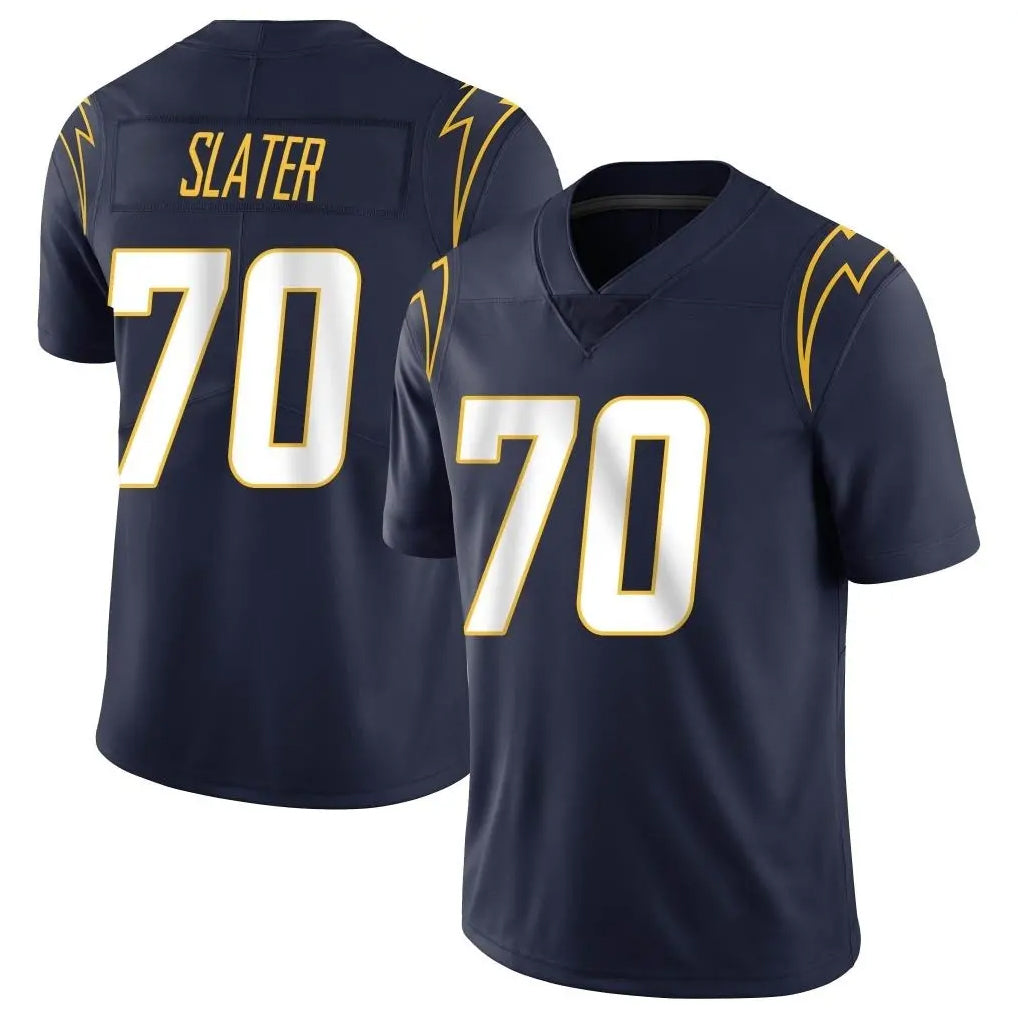 Elroe LA.Chargers #70 Rashawn Slater Player Navy Limited Vapor Untouchable Home Game Stitched Jerseys