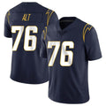 Elroe LA.Chargers #76 Joe Alt Player Navy Limited Vapor Untouchable Home Game Stitched Jerseys