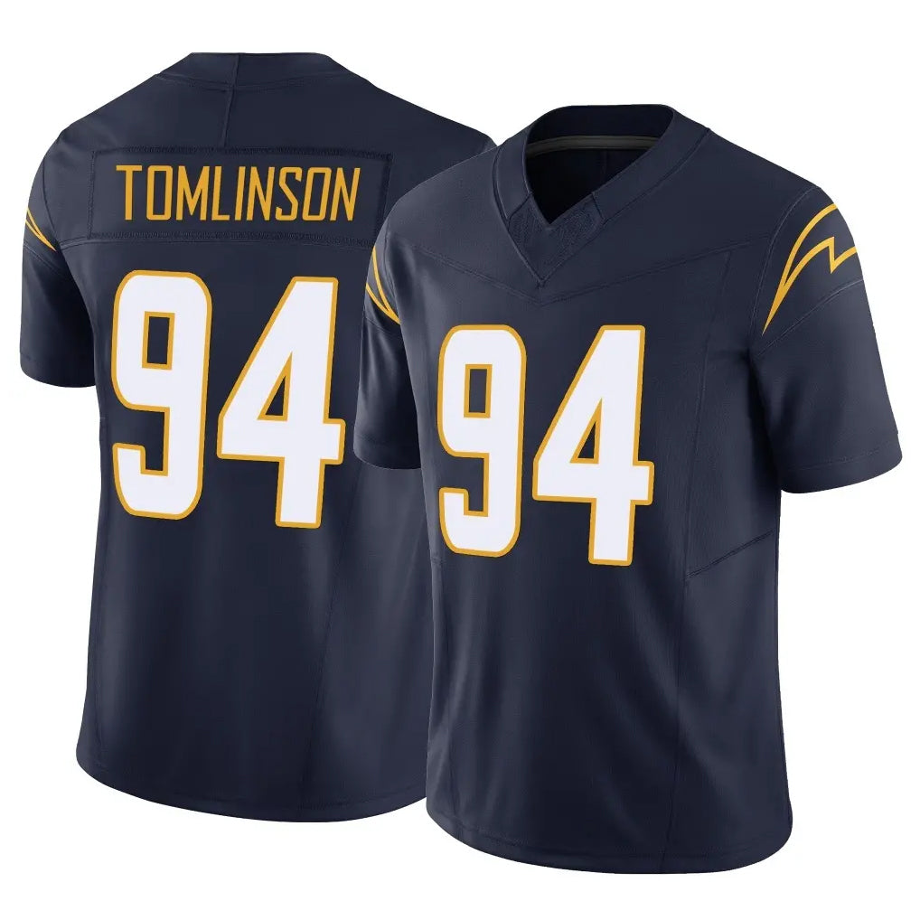 Elroe LA.Chargers #94 Dalvin Tomlinson Player Navy Limited Vapor F.U.S.E. Home Game Stitched Jerseys