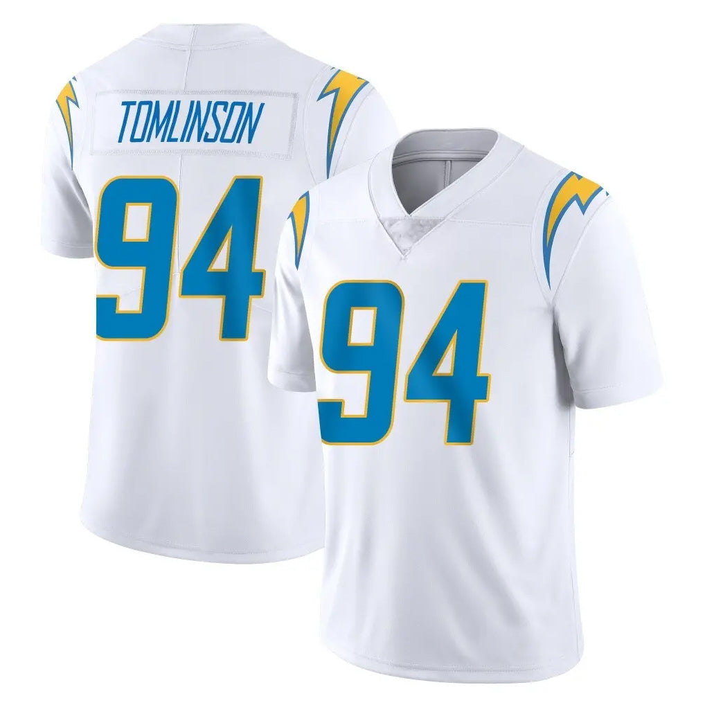 Elroe LA.Chargers #94 Dalvin Tomlinson Player White Limited Vapor Untouchable Home Game Stitched Jerseys