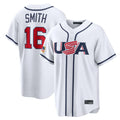 Elroe LA.Dodgers #16 Will Smith Player White USA 2026 World Classic Limited Home Stitched Jerseys