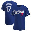 Elroe LA.Dodgers #17 Shohei Ohtani Player Royal Limited Elite Home Stitched Jerseys