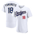 Elroe LA.Dodgers #18 Yoshinobu Yamamoto Player Gold White 2026 Collection Stadium Limited Elite Stitched Jerseys