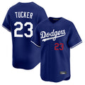 Elroe LA.Dodgers #23 Kyle Tucker Player Royal Limited Home Stitched Jerseys