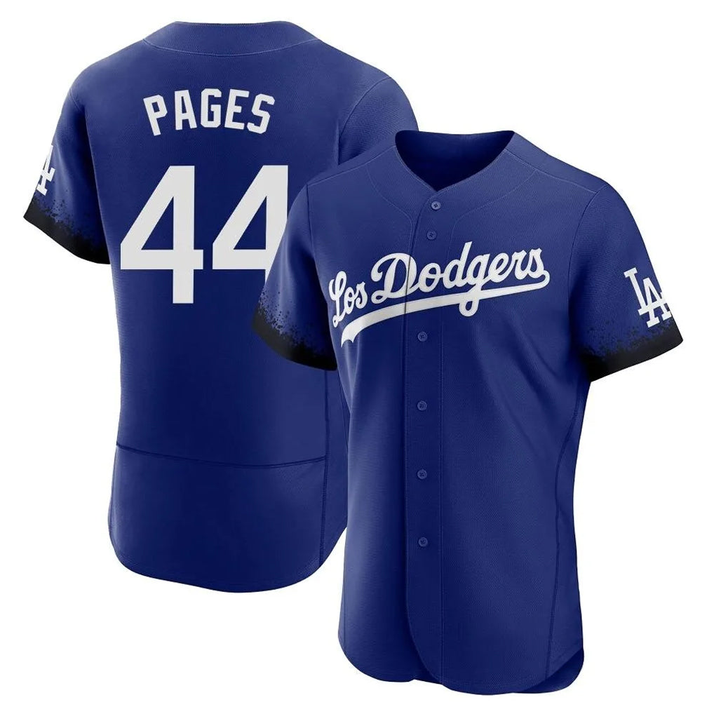 Elroe LA.Dodgers #44 Andy Pages Player Royal City Connect Elite Home Stitched Jerseys