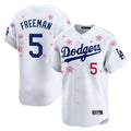 Elroe LA.Dodgers #5 Freddie Freeman Player White Tokyo Series Vapor Premier Limited Stitched Jerseys