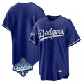 Elroe LA.Dodgers Blank Player Royal Game Home World Series Meet Stitched Jerseys